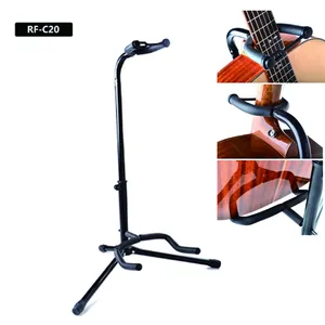 Accessoires de musique, usine chinoise, pour guitare acoustique, support de guitare vertical,