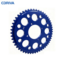 Cdriva Juego de piñones de cadena trasera de motocicleta de alta calidad 54T/64T para motos de Cross/ATV/motocicleta