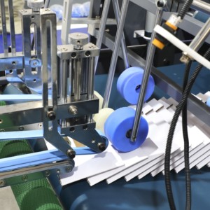 280m/min Servo Control Automatic Corrugated Carton Folder Gluer 4 6 Corner Paper Box Folding Gluing <strong>Machine</strong> - Product Image 4