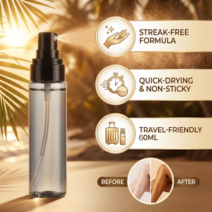Spray Autoabbronzante Vegano Idratante con Aloe Vera per Pelli Sensibili - Product Image 4