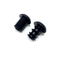 Bouchons d'extrémité de guidon antidérapants en plastique pour trottinette freestyle, VTT, vélo de route - 22,2 mm
