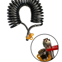 Raccords de tuyau flexible en spirale à raccord rapide pour camions et remorques, résistants, directement de l'usine