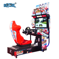 Machine de jeu d'arcade de parc d'attractions Outrun Machine de jeu de course