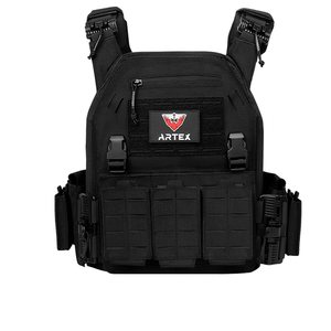 Custom Artex <b>Outdoor</b> Tactical Vest 6094 Multifunctional Polyester Jacket Quick-release Laser Fashion Zipper - Product Image 3