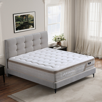 JLH Home 30cm Gel-Memory-Foam 5-Zonen Taschenfederkernmatratze Luxuriöser Strickstoff für Hotel & Zuhause Großhandel OEM