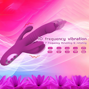 Odm/OEM hotsale Pin Rabbit Vibrator mạnh mẽ âm vật kích thích Massager g-spot dildo vibrators tình dục máy cho phụ nữ - Product Image 6