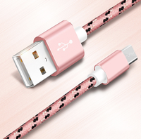 Iniu — câble Micro USB pour Android, 1.5M, Charge rapide, synchronisation de données en Nylon tressé, avec chargeur