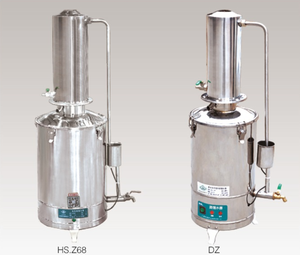 5L/10L/20L laboratoryautomatic loại điều khiển máy nước cất công nghiệp thép không gỉ Máy chưng cất nước - Product Image 2
