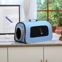 Sac de transport pour animaux de compagnie Offre Spéciale sac de chat approuvé par la compagnie aérienne extensible durable de haute qualité Cages pour animaux de compagnie transporteur pour le voyage