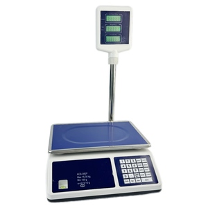 ओमेल फल सब्जी के साथ मूल्य कंप्यूटिंग स्केल का वजन 30 किलो 15 किलो वजन - Product Image 3