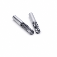 Fraise de précision en carbure de tungstène pour le fraisage de PCB, fibre de verre et fibre de carbone, usinage CNC, 100% matériau vierge