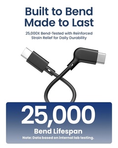 Cable USB-C de 1M 20Gbps USB 3.2 Gen2 60W de Carga Rápida para Gafas Inteligentes AR XREAL Air/One / VITURE Pro XR / <span class=keywords><strong>Rokid</strong></span> <span class=keywords><strong>Max</strong></span> / RayNeo - Product Image 5