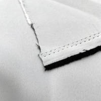 Tissu de rideau blanc vierge 100% Polyester pour impression par Sublimation, vente en gros
