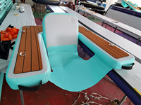 Chaise flottante gonflable Drop Stitch Chaise de jeu flottante pour l'extérieur