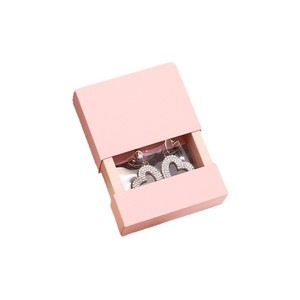 Jewelry Box <b>Set</b> Rectangle Paperboard <b>Drawer</b> Style Storage Display Case for Necklace Earrings Bracelets Packaging - Product Image 1