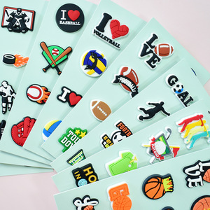 Pour <span class=keywords><strong>Amazon</strong></span> Hot Ball Sports Series <span class=keywords><strong>Chaussures</strong></span> Accessoire PVC Fleur Trou Boucle <span class=keywords><strong>De</strong></span> Chaussure En Caoutchouc Souple Cross-Border DIY Décorations <span class=keywords><strong>De</strong></span> <span class=keywords><strong>Chaussures</strong></span> - Product Image 3