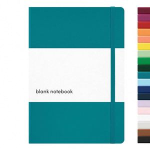 Refillable Polyurethane Bound A3 Leather Address <b>Book</b> Spiral Binding Thick Paper 80 Sheets Promotional Use Multiple Colors - Product Image 3