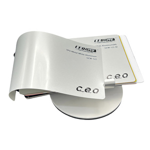 Pellicola per <span class=keywords><strong>Auto</strong></span> in TPU-Metallo Bianco Alluminio Cambia Colore 60'*50ft 165 Micron Durata 8 Anni Campione PPF Vinile Colorato - Product Image 1