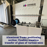 Ligne de production de verre isolant à bords super chauds entièrement automatique verticale 2500x3500mm Vente directe d'usine