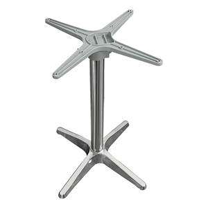 WEKIS Cheap Price Bar Coffee Aluminum <b>Foldable</b> Banquet Garden Cast Aluminum Folding <b>Table</b> Base - Product Image 1