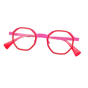 Yasee Nuova Montatura per Occhiali in Metallo e Acetato di Alta Qualità, Design alla Moda, Pronta Consegna - Product Image 2