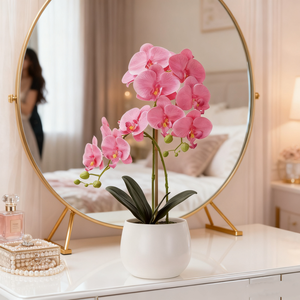 Ingrosso Orchidea Farfalla Faux Artificial Fioriture Arredamento alto realistico per Muro senza tempo festa del Ringraziamento festa della mamma - Product Image 4