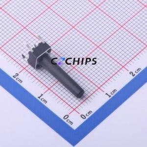 KH-6X6X19H-TJ Tactile Switch Through hole Component THT-4P,6x6mm Switch Single Pole Single Throw Round Button 2.6N Through Hole - Product Image 1