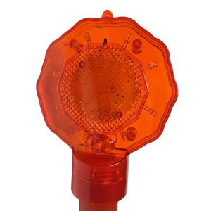 Mini <span class=keywords><strong>LED</strong></span> giao thông Cone Topper với cảnh báo ánh sáng màu đỏ ABS nhựa giao thông đèn tín hiệu hệ thống cảnh báo - Product Image 3