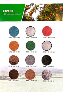 <span class=keywords><strong>Granulés</strong></span> NPK 12-12-17 hydrosolubles, adaptés à la pulvérisation foliaire et à l'irrigation goutte à goutte, absorption rapide pour la phase de fruitification - Product Image 3