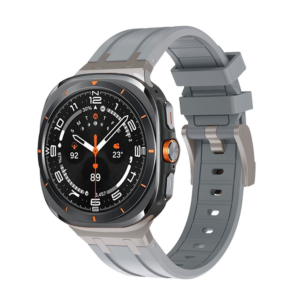 หัวเข็มขัดสีเทา/เงิน