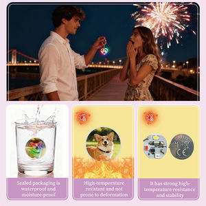 Llaveros LED 3D Personalizables con Impresión UV para el Día de San Valentín, Regalos Románticos Únicos para Aniversario, Llavero Luminoso Personalizado para Parejas - Product Image 4
