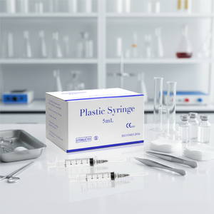 <span class=keywords><strong>Seringue</strong></span> vétérinaire jetable de sécurité Luer Lock 1 ml <span class=keywords><strong>21G</strong></span>, équipement médical - Product Image 1