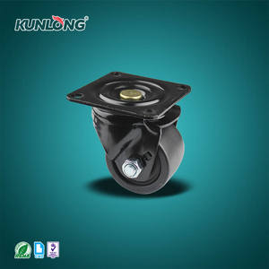 Rodízios Giratórios e com Freio de Nylon Zincado de 3 polegadas para Serviço Pesado, Peça de Hardware SK6-B75105P, Caixa de Papelão - Product Image 2