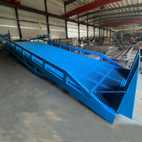 Rampe de quai mobile hydraulique certifiée CE, prix d'usine, rampe de chargement portable pour le chargement et le déchargement de camions conteneurs