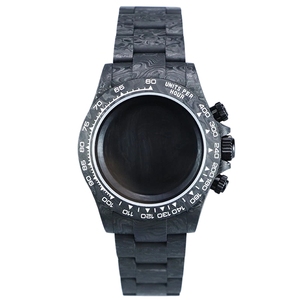 OEM Custom Luxury Carbon Fiber <b>Watch</b> <b>Case</b> VK63 Forged Full Carbon Fiber <b>Case</b> Part <b>Watch</b> Bracelet Set <b>Watch</b> Accessories - Product Image 1