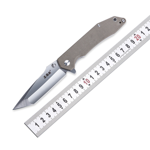 Di alta qualità OEM ODM Custom 9001-GW SANDVI K12C27 knorrbremse serie 1 colombia kolombiya <span class=keywords><strong>aki</strong></span> punta pieghevole per esterni coltello portatile - Product Image 1