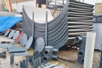 Sistem Penyimpanan Kapur Cerdas: Silo Tersegmentasi yang Dibaut dengan Sensor Level Ultrasonik dan Kontrol PLC
