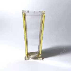 เครื่องปั่นเกลือทรงสี่เหลี่ยมคางหมูทำจากอะคริลิกสำหรับ Judaica สินค้ามาใหม่ - Product Image 5