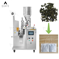Équipement d'emballage commercial pour sachets triangulaires en nylon pour thé aux fleurs, thé aux fruits, machine à sachets de thé pyramidaux