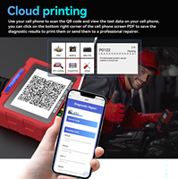 Escáner OBD Profesional T300 Pro, Herramienta de Diagnóstico 2 en 1, Escáner OBDII para Automóviles y Probador de Batería, Lector de Códigos de Error de Motor con Capacidad para +50,000 Códigos