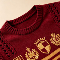 Pulls en maille à manches courtes et col rond en gros, avec lettres et graphiques personnalisés, pour hommes, approvisionnement direct industriel