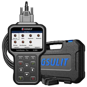 CGSULIT SC880 OBD2 스캐너 리셋 기능 & 살아있는 자료 그래핑을 가진 가득 차있는 체계 자동 부호 독자