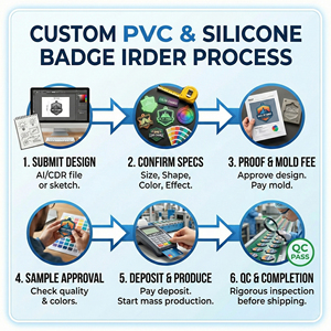 Großhandel: Professionelle, auffällige Gedenk-Aufnäher aus Silikagel für Kleidung – hocherkennbare, klassische Bügelbilder - Product Image 5