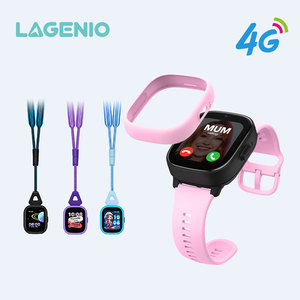 LAGENIO K3 Smartwatch 4G per Bambini con Scheda SIM, Pulsante SOS, Chiamate, Schermo Quadrato da 1.7", Sveglia, GPS, LBS, WIFI, Certificato CE FCC - Product Image 1