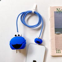 4in 1 prise universelle 18/20W Kit de protection de câble à ressort protecteur de charge rapide câble de données USB Protection de ligne câble de protection