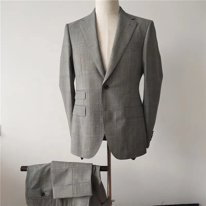 Mens Slim Fit Suit Male Business Casual 3 Piece Trousers Gentlemen Men Wedding Suit Blazer Pants Vest Classic Men'S Top