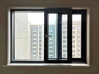 Ventanas Inteligentes Deslizantes Automáticas con Rotura de Puente Térmico de Aluminio y Doble Vidrio Templado para Hogar Inteligente
