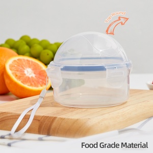 Custom Logo/Color Kitchen Multi Function Transparent Crisper Airproof Airtight <b>Plastic</b> Sealed <b>Food</b> Storage <b>Container</b> Box - Product Image 4