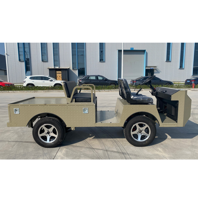 4 Wheel Electric Truck Mimi Cargo Van Seat Folded 2m