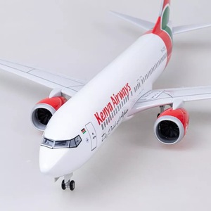 Modèle réduit d'<span class=keywords><strong>avion</strong></span> Boeing 737 de 47 cm de haute qualité <span class=keywords><strong>Kenya</strong></span> Airways avec éclairage LED, décoration de bureau en métal moulé sous pression, grand <span class=keywords><strong>avion</strong></span> - Product Image 2